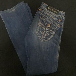 bootcut patti rock revival blue jeans